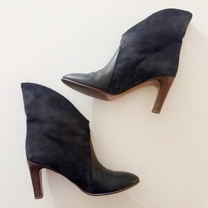Chloe Kole Suede Leather Ankle Boots